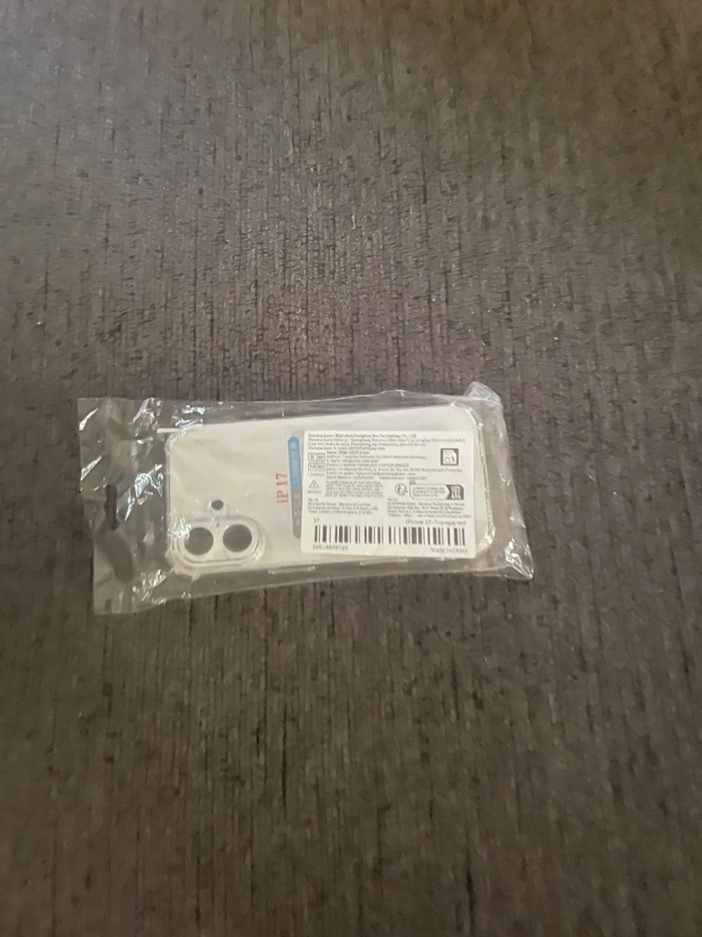 iPhone 17 Clear Case - New Sealed Transparent Protective Cover